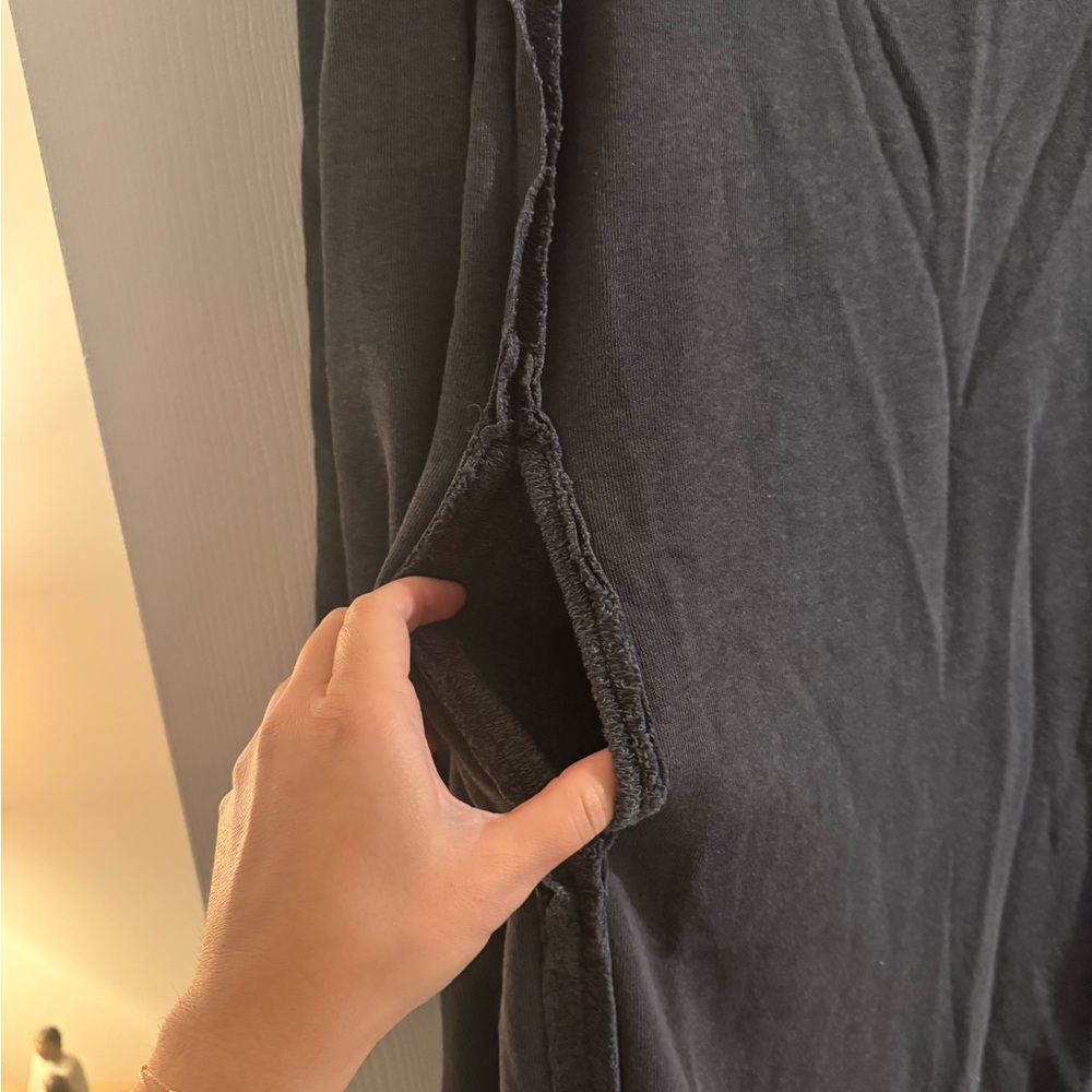 We The Free Charcoal Long Sleeve Dress - Picture 3 of 4